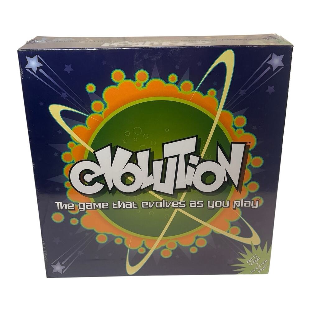 SEALED VTG 2004 "Evolution" Family Children's Science Board Game Platypus NEW